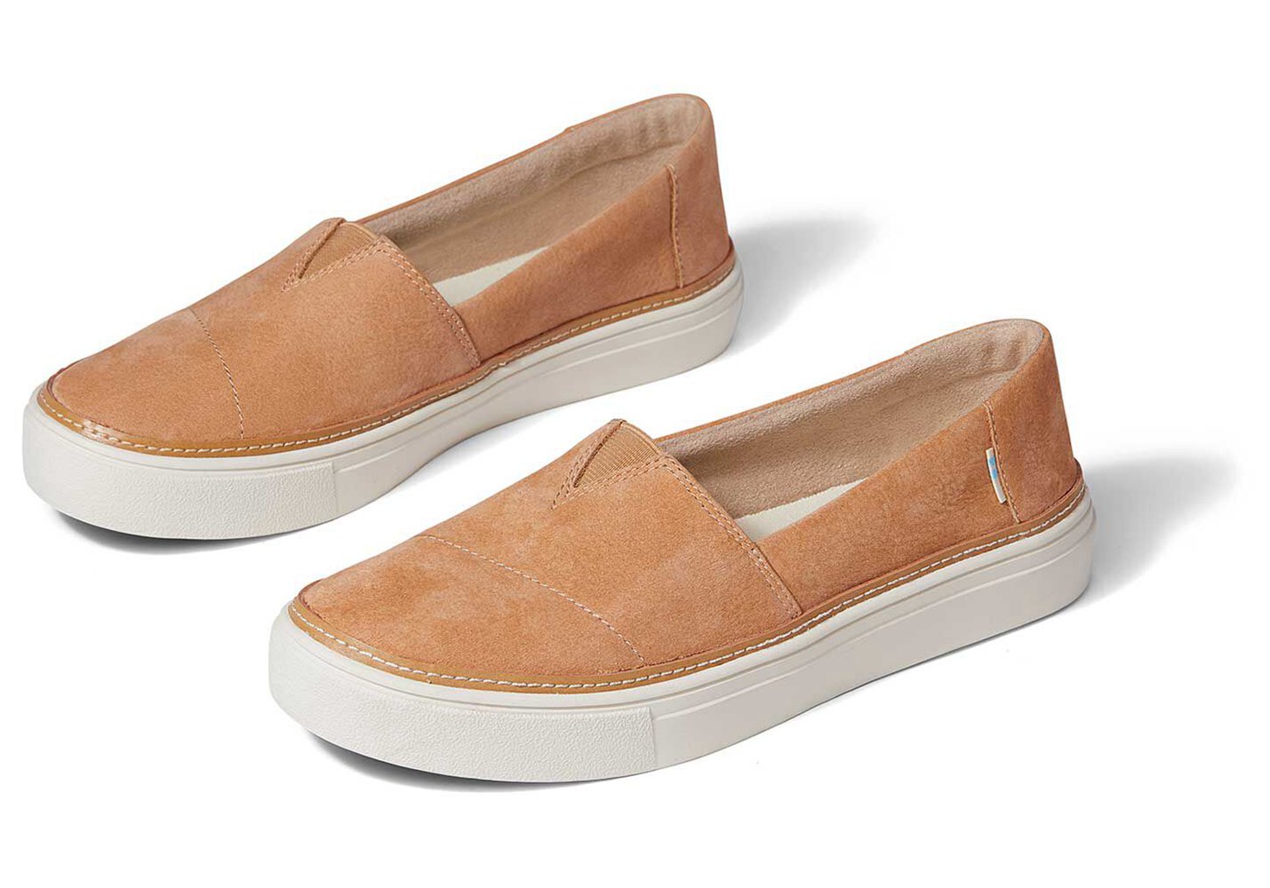 Toms Slip On Damskie Pomarańczowe - Parker - 70PNYBQGM